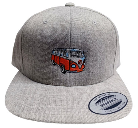 Microbus Gray Snapback